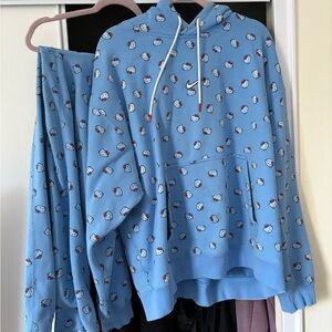 Nike Light Blue Hello Kitty tracksuit